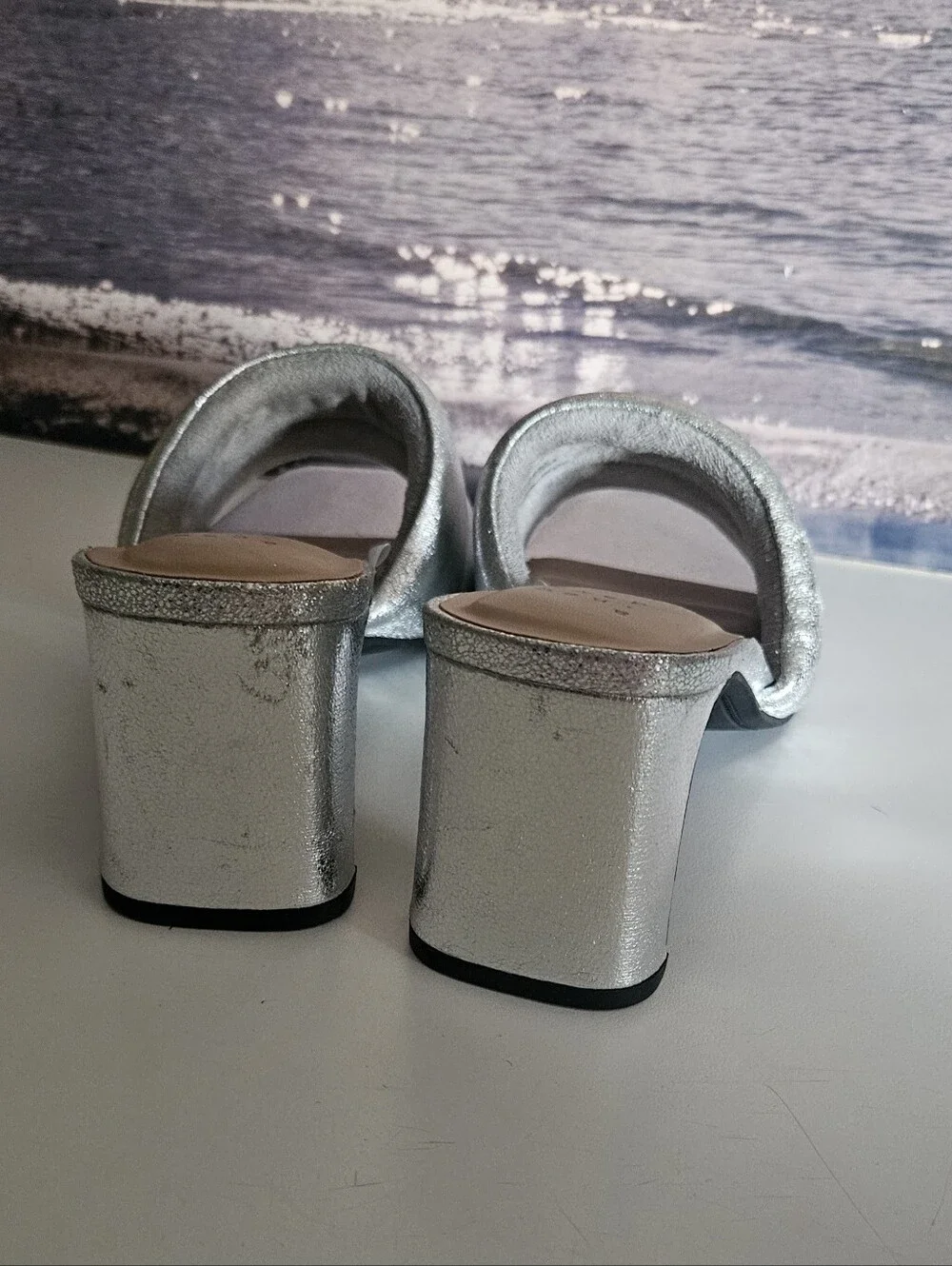 A New Day Slide On Heel Sandals
